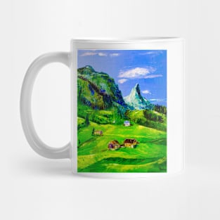 Switzerland. Alps Mug